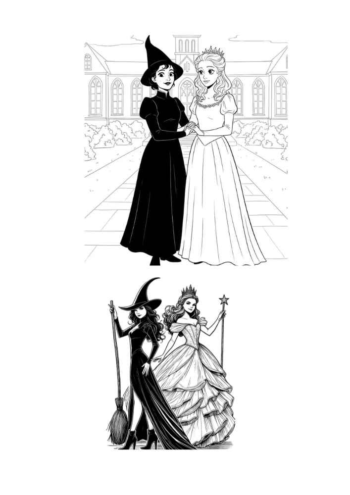 Wicked Coloring Pages Printable PDF for Kids & Fans - Image 15