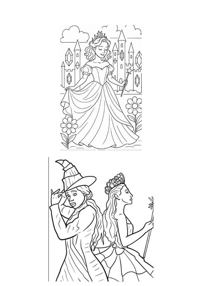 Wicked Coloring Pages Printable PDF for Kids & Fans - Image 19