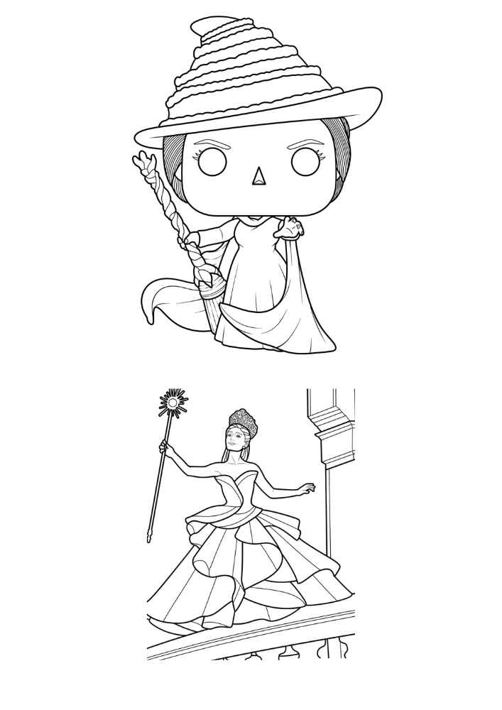 Wicked Coloring Pages Printable PDF for Kids & Fans - Image 6