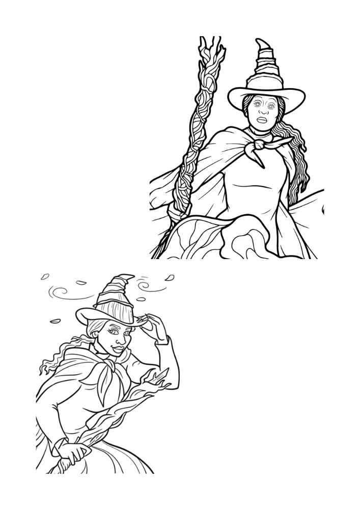 Wicked Coloring Pages Printable PDF for Kids & Fans - Image 8