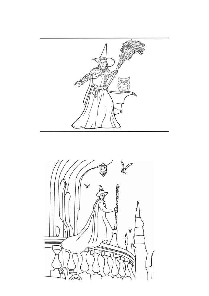 Wicked Coloring Pages Printable PDF for Kids & Fans - Image 9