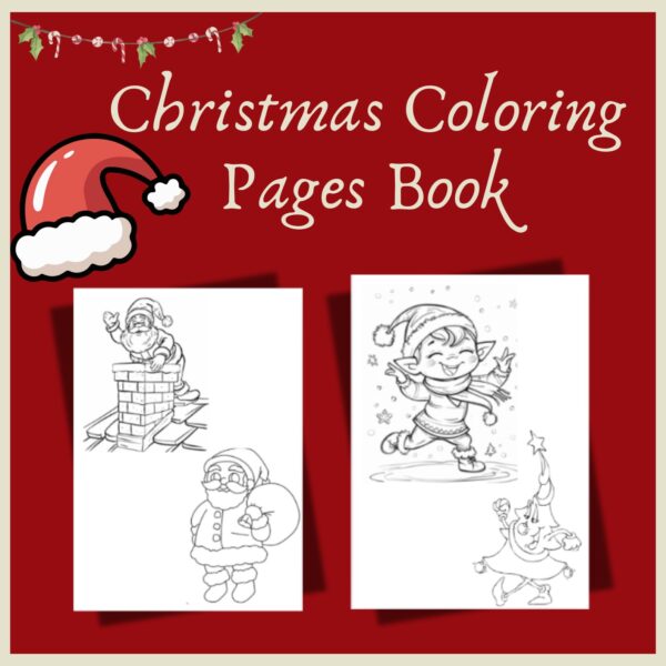 Christmas Coloring Pages PDF | 20 Festive Printable Pages